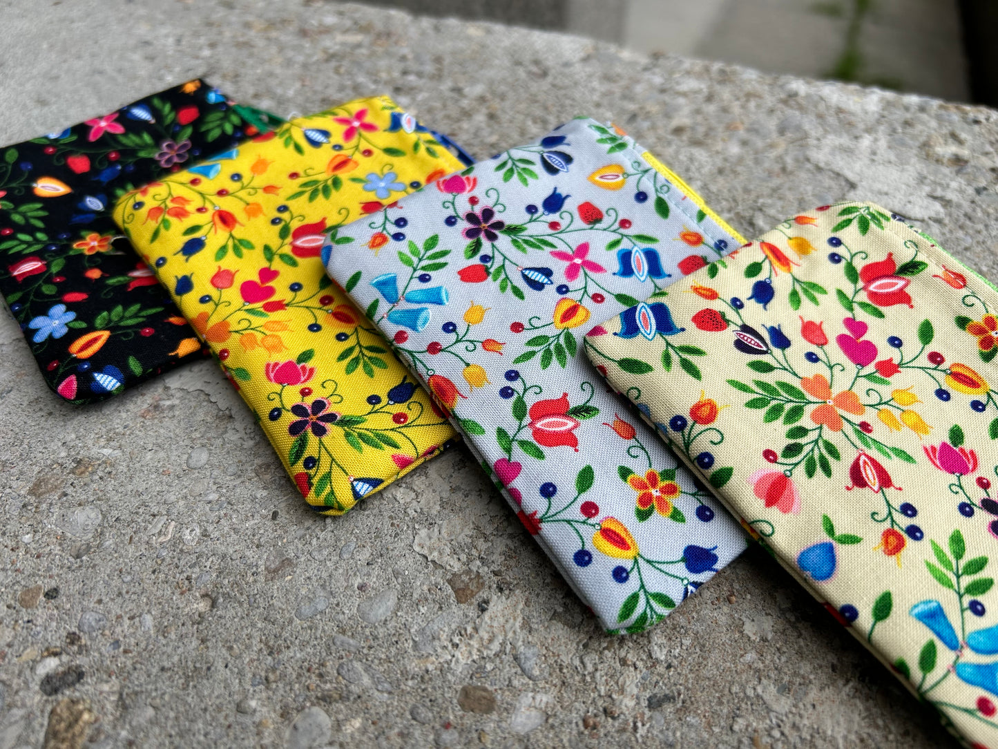 Small Zippered Pouch - Rectangle