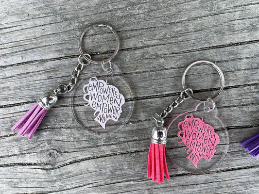 Empowered Women Keychain